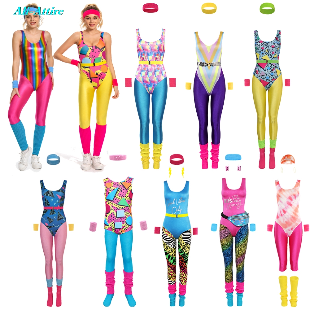 Fitness Of Yoga - Yoga Sportkleding Fitness Hippie Fantasia 80s