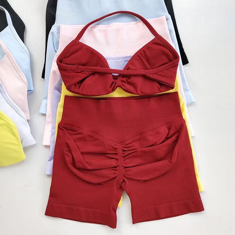Yoga Y Fitness - HISTELLO Sportset Dames Strappy Gym Yoga