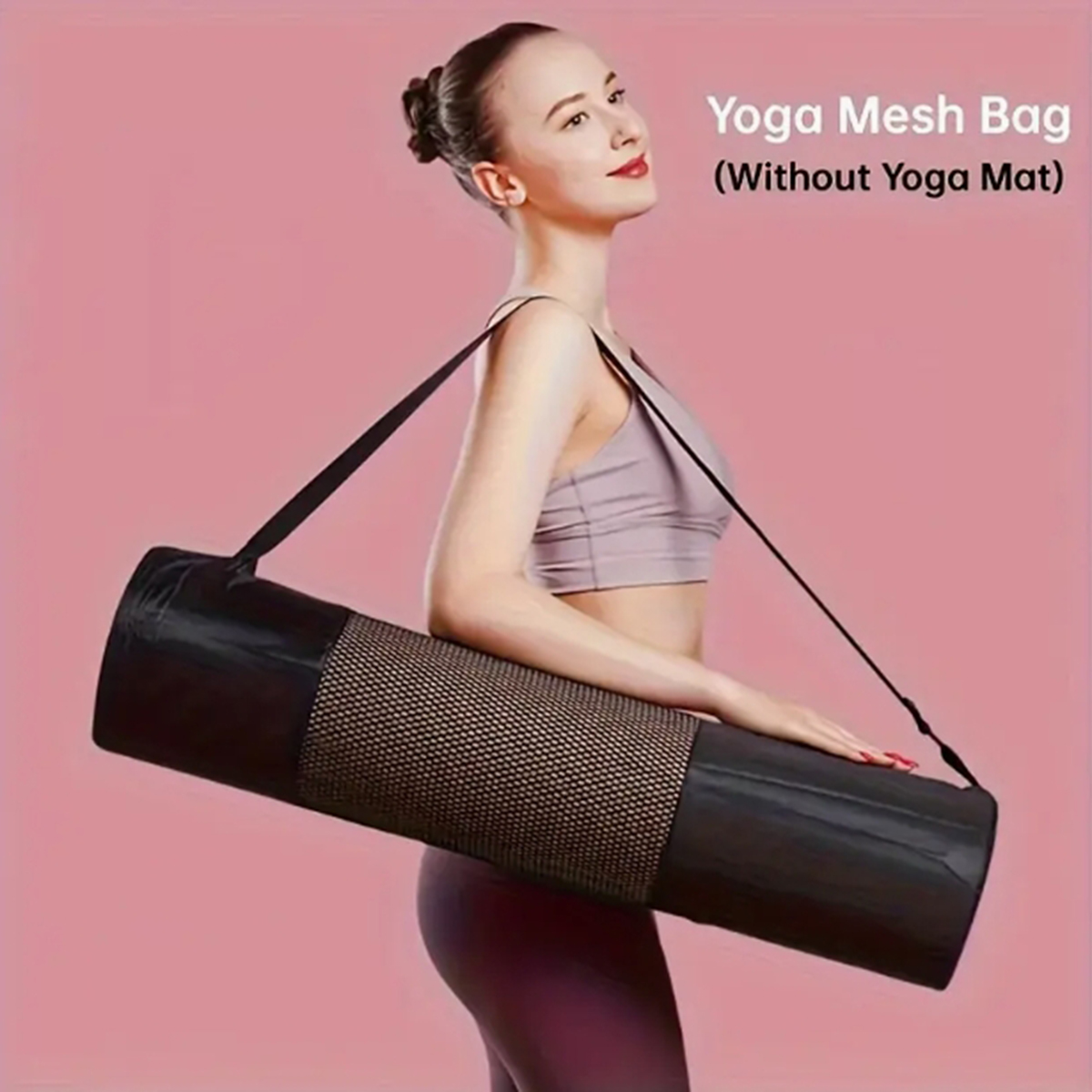 Yoga Y Fitness - 1 ademende mesh tas voor opbergen