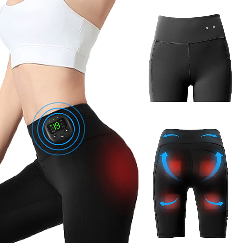 Yoga Fitness Power Yoga - Yogabroek met hoge taille en EMS-spierstimulator