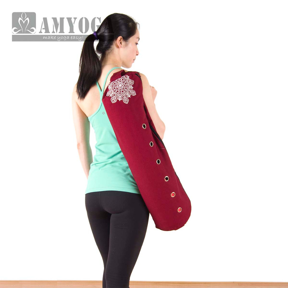 Fitness Of Yoga - Canvas yogamat tas, schoudertas, gymmat tas,