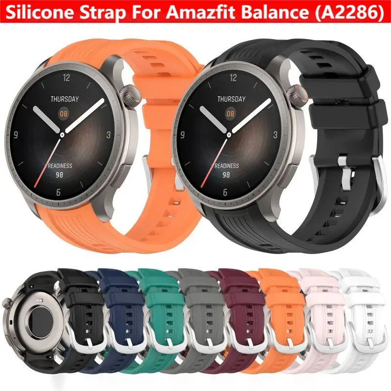 Fitness Tracker Band - Siliconen band voor Amazfit Balance A2286