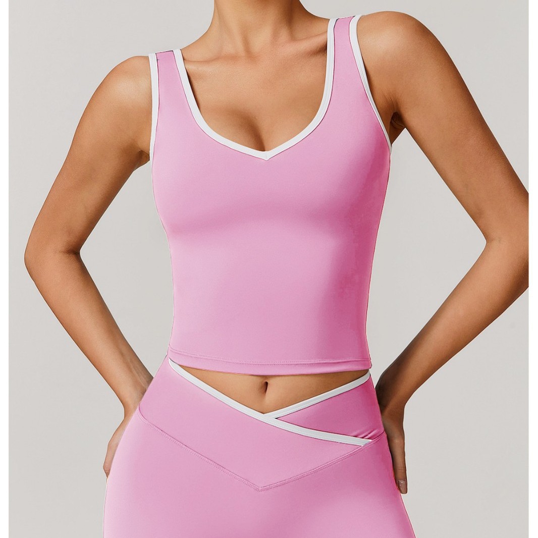 Yogaset met hoge taille en gek - Yoga Fitness Health recensie en prijs