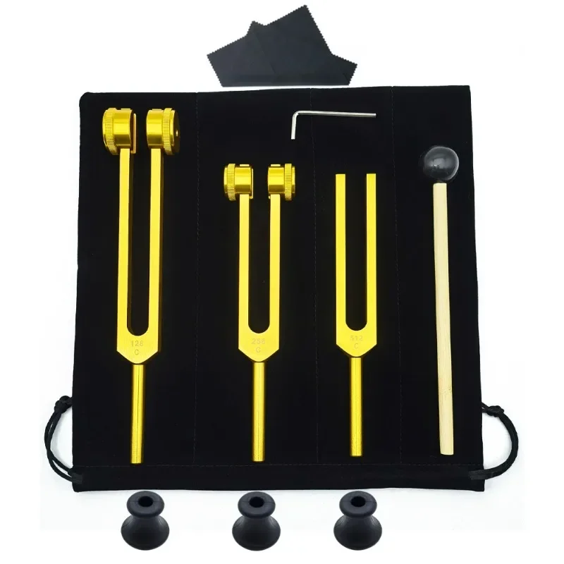 3 Stuks Stemvork Set 128 256 5 - Yoga Y Fitness recensie en prijs