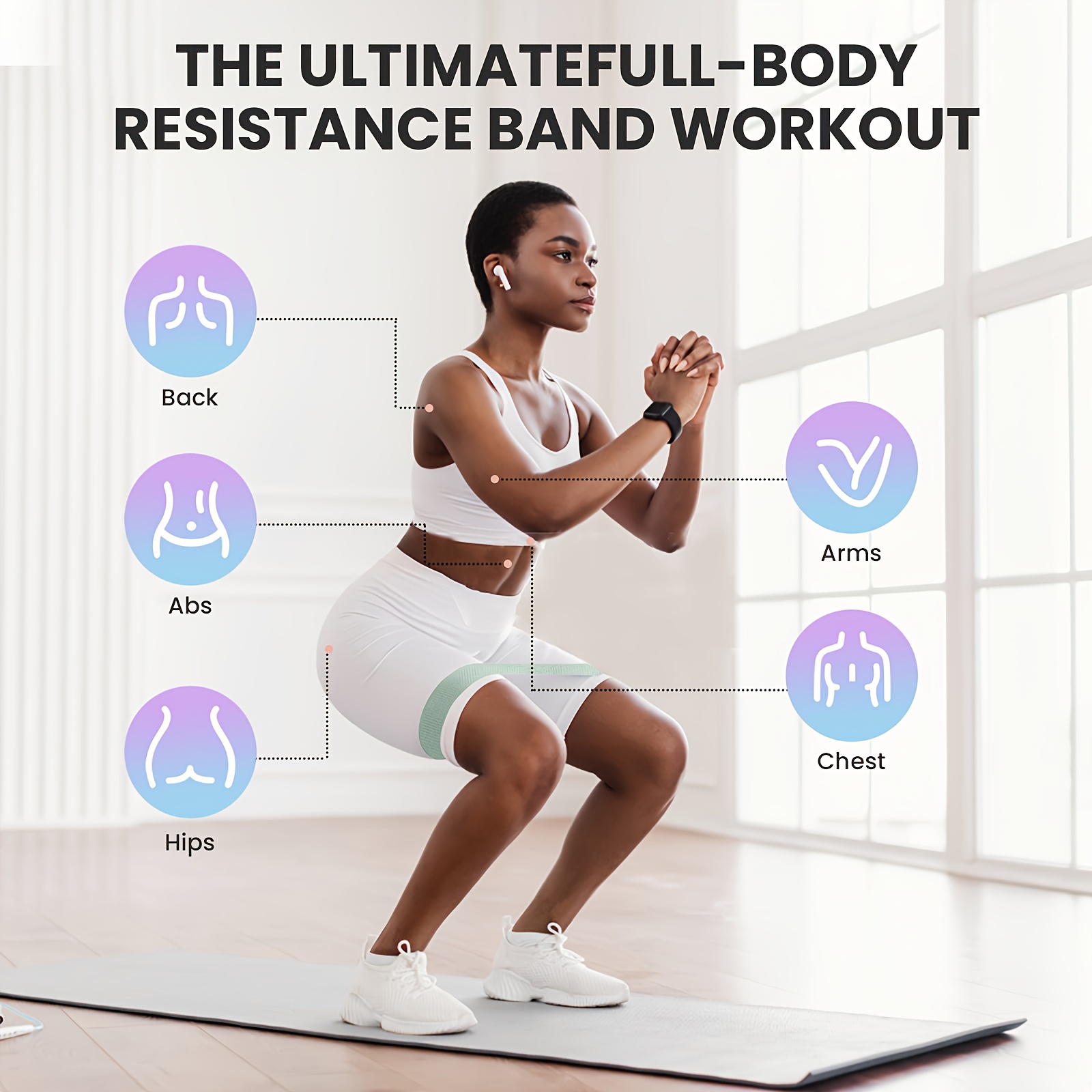 1 stuks / 4 stuks fitnessweers - Yoga And Fitness Studio recensie en prijs