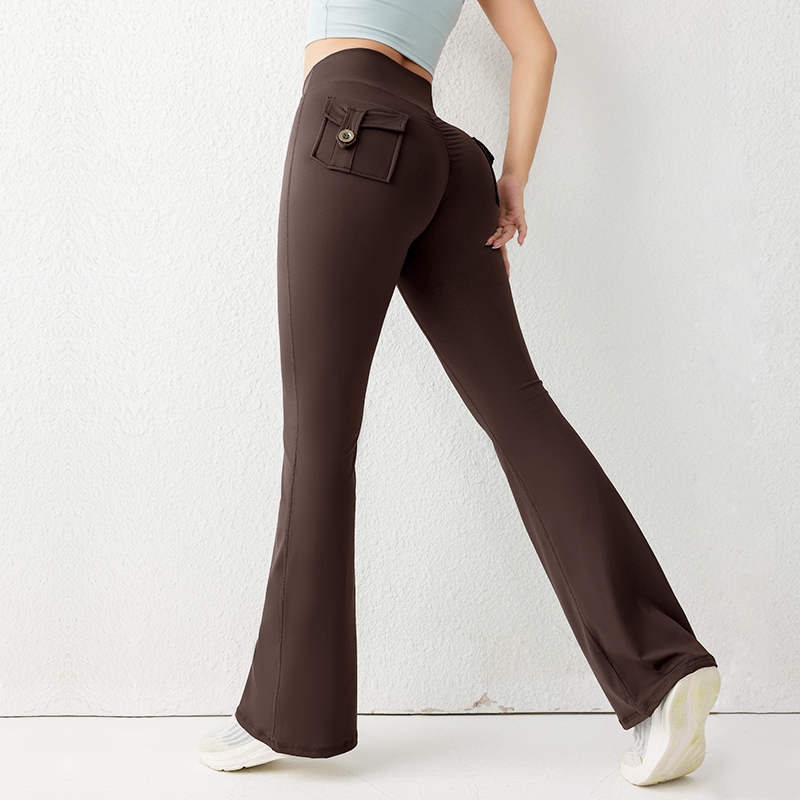 Effen kleur Butt Lifting Gym F - Yoga Fitness Pants recensie en prijs