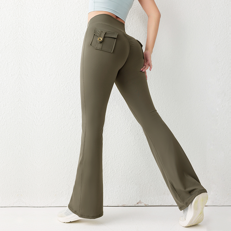 Effen kleur Butt Lifting Gym F - Yoga Fitness Pants recensie en prijs