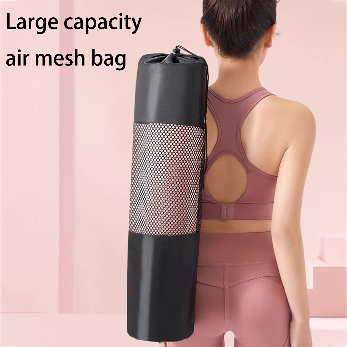 1 ademende mesh tas voor opber - Yoga Y Fitness recensie en prijs