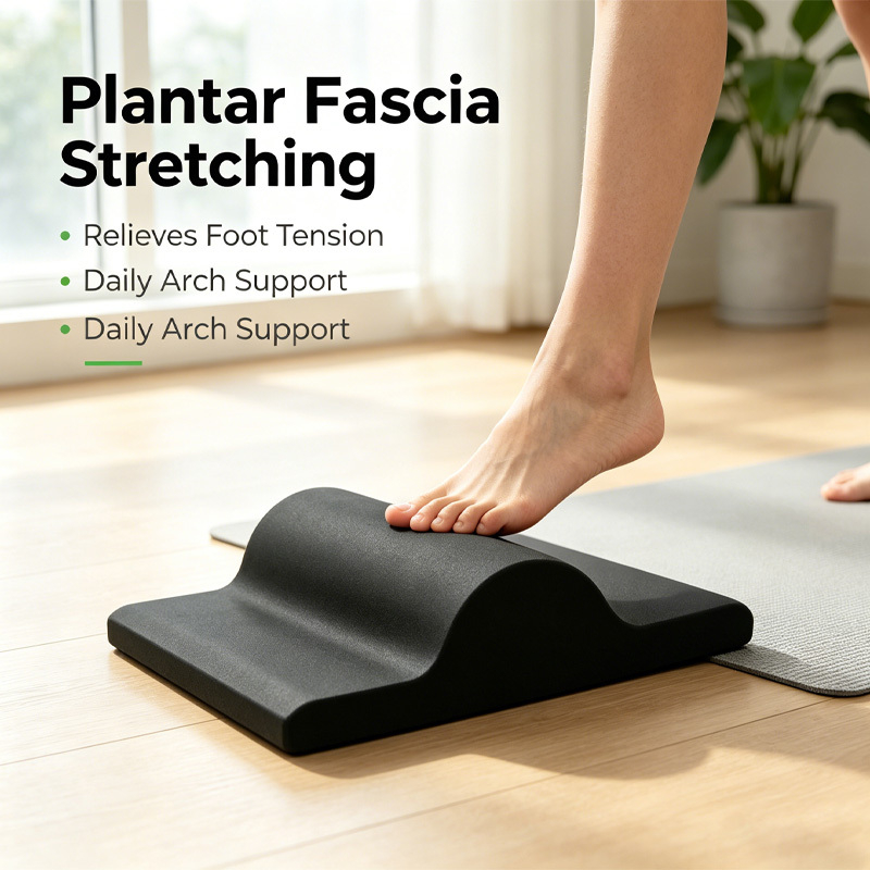 Lange gebogen boog van schuim, - Yoga Fitness Toes Arch recensie en prijs