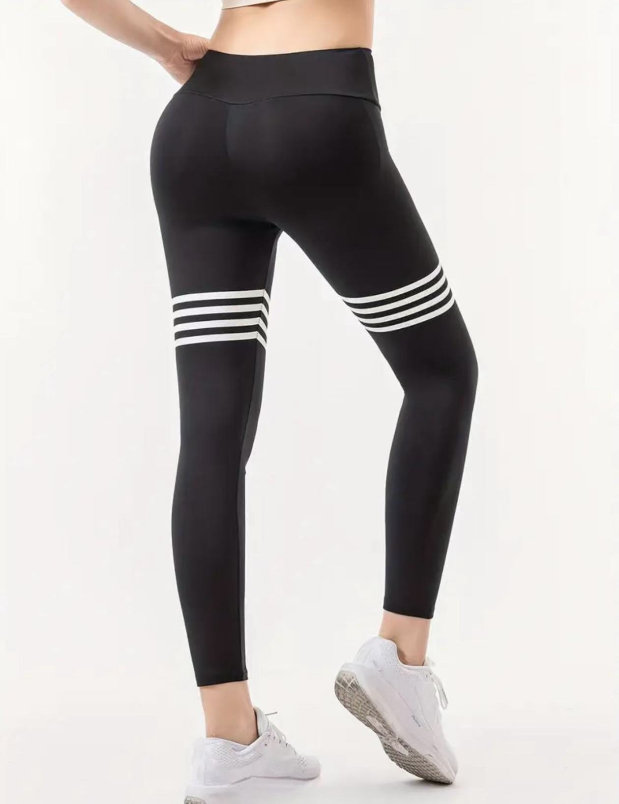 Yogabroek met letterpatroon, h - Yoga Fitness Pants recensie en prijs