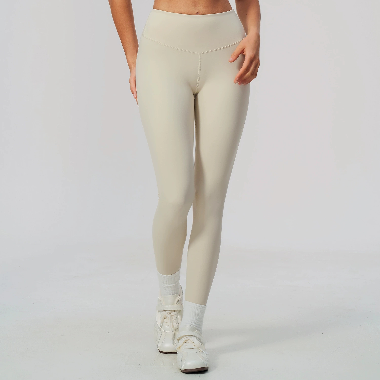 Effenkleurige yogabroek voor d - Yoga Fitness Pants recensie en prijs