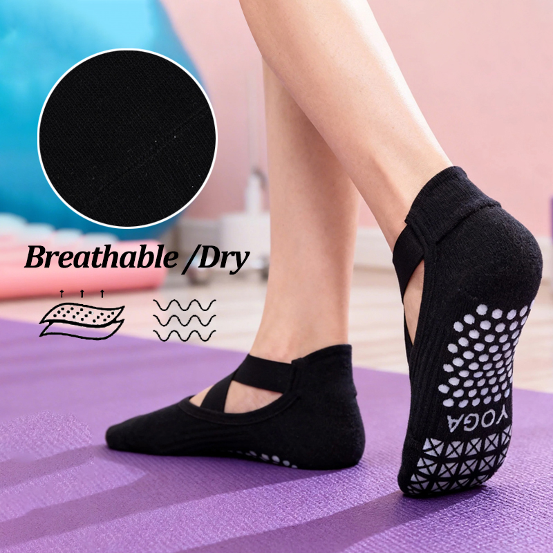 Dames antislip yogasokken sili - Fitness Yoga Pilates recensie en prijs