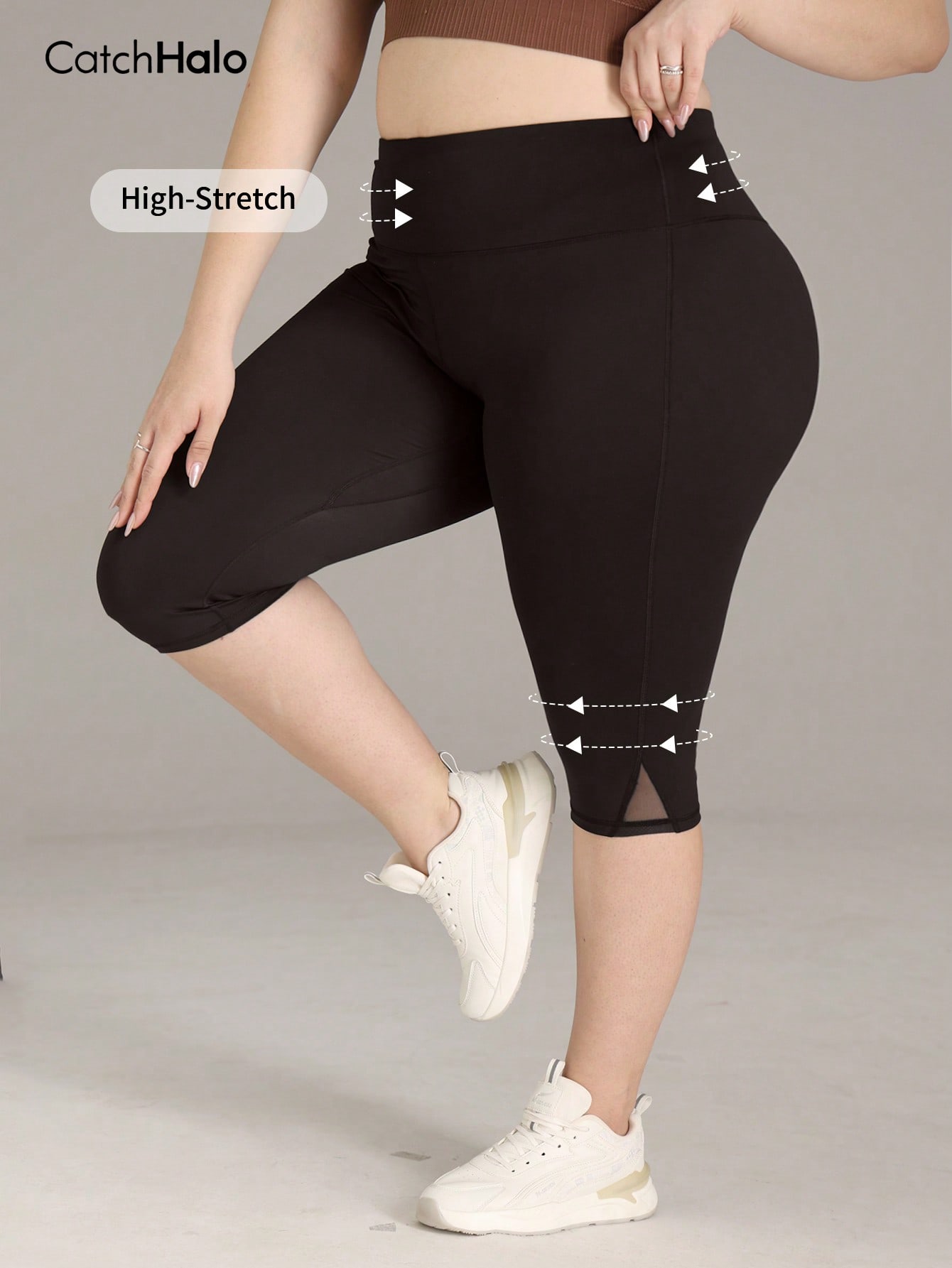 Plus Size Gymlegging voor Dame - Yoga Fitness Pants recensie en prijs