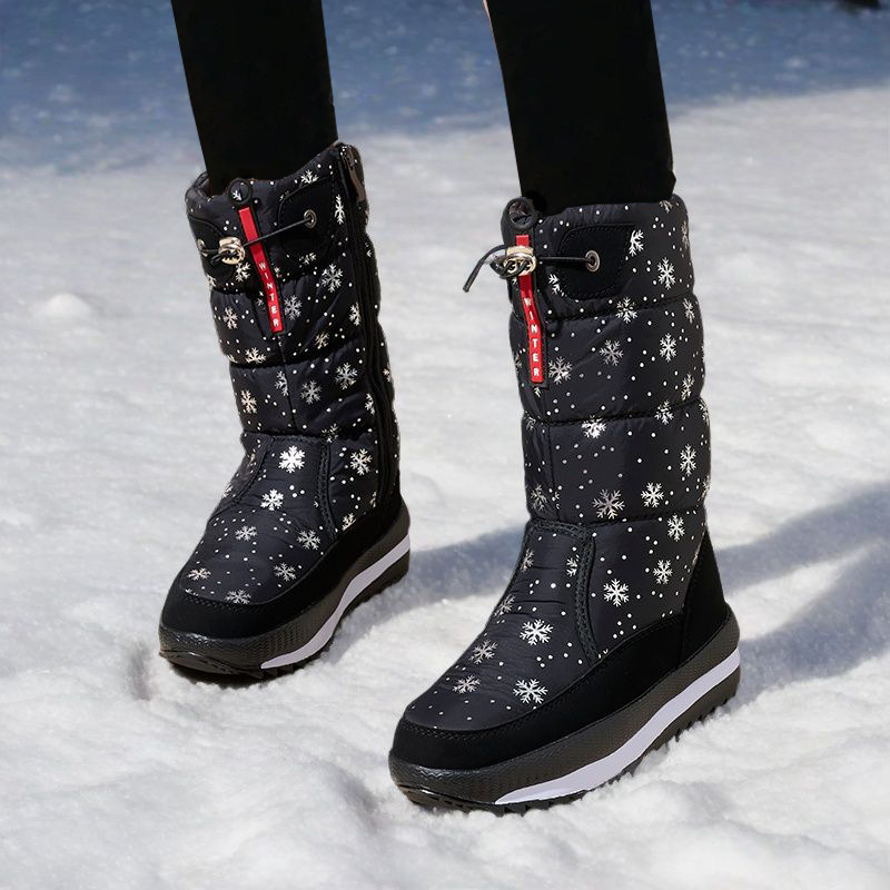 Dames Winter Snowboots met dik - Resistance Bands recensie en prijs