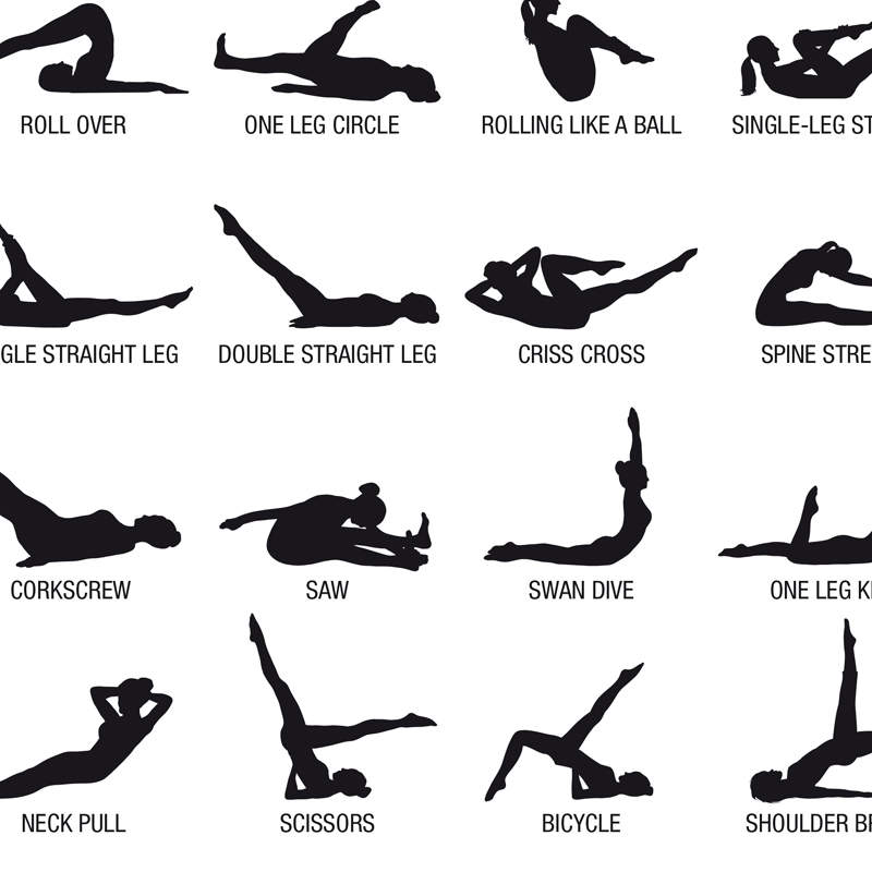 Frameloze Pilates Workout Graf - Fitness Yoga Pilates recensie en prijs