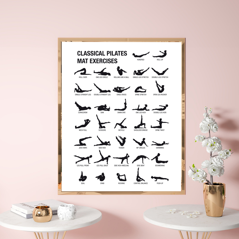 Frameloze Pilates Workout Graf - Fitness Yoga Pilates recensie en prijs