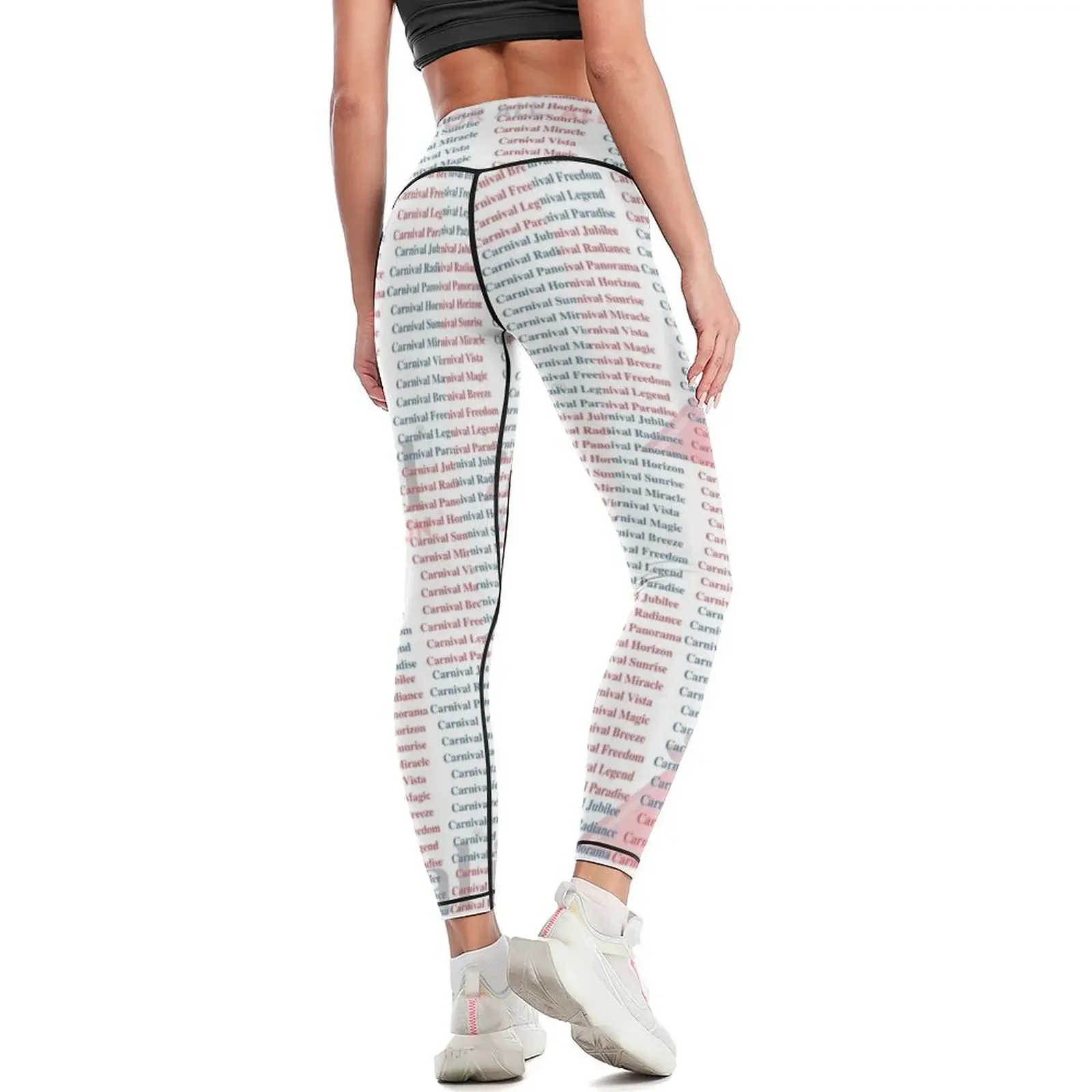 Carnival Ship Names Leggings,  - Yoga Fitness Name recensie en prijs